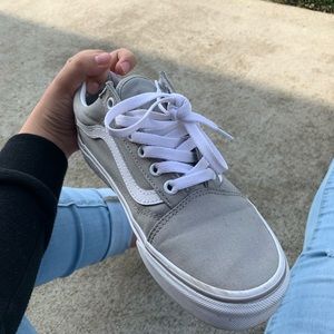 Grey vans
